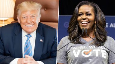 Donald Trump Hits Back at Michelle Obama, Terms Her Speech at DNC ‘Extremely Divisive’