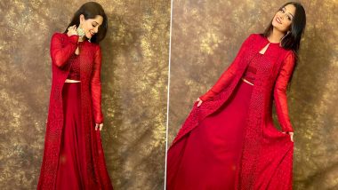 Dipika Kakar is Setting Some 'Red' Hot Styling Goals With Her Recent Fashion Outing (View Pics)