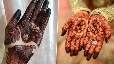 5-Minute Ganesh Chaturthi 2020 Mehndi Designs: Easy Quick Arabic Mehandi Patterns, Indian & Floral Henna Design Images and Tutorial Videos to Celebrate Ganeshotsav