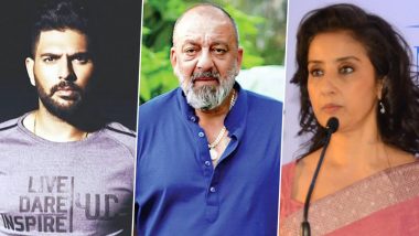 Cancer Survivors Manisha Koirala, Yuvraj Singh Encourage Sanjay Dutt to Be a Fighter; Both Wish The Sadak 2 Actor a Speedy Recovery