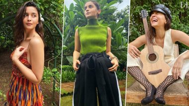 Alia Bhatt's Carefree Laugh and Playful Fashion Get Captured by Sister Shaheen Bhatt For Elle Magazine's Photoshoot (View Pics)