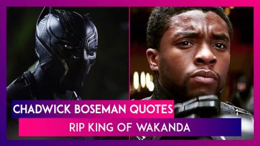 Chadwick Boseman's Touching Quotes On Life And Superheroes: Remembering The Black Panther