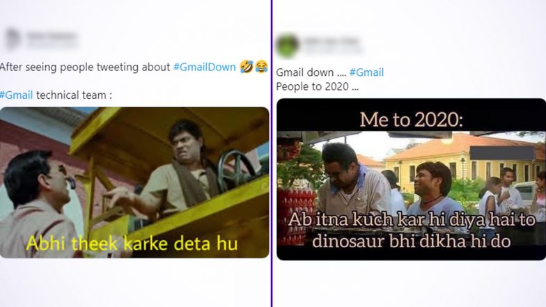 Gmail is Down, So Of Course Netizens Report Outage on Twitter With Funny Memes and Jokes! Check Hilarious Reactions As Users Are Unable to Send Emails, Attach Files and More