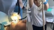 SHOCKING! Snake Crawls Into Sleeping Russian Woman&rsquo;s Mouth, Horrifying Video Shows Doctors Pulling Out the 4-ft Long Serpent From Her Throat