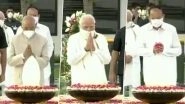 Atal Bihari Vajpayee Death Anniversary: President Kovind, PM Narendra Modi, Amit Shah Lead Nation to Pay Tributes to Former Prime Minister