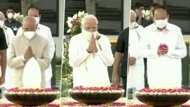 Atal Bihari Vajpayee Death Anniversary: President Kovind, PM Narendra Modi, Amit Shah Lead Nation to Pay Tributes to Former Prime Minister