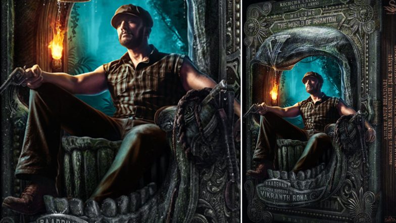 Phantom: Kiccha Sudeep's Character Poster As Vikranth Rona Looks Impressively Stylish (View Pic)
