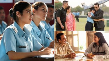 Janhvi Kapoor Shares Gunjan Saxena: The Kargil Girl Stills After Trailer Release, Recalls Fond 'Gunju' Memories (View Post)