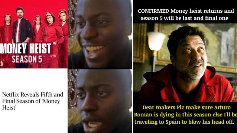 Money Heist Funny Memes and Jokes: From Taking a Dig at Arturo to Missing Nairobi, Hilarious Posts About Netflix's Hit Spanish Show 'La Casa De Papel' Are Here To Stay!