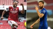 Arsenal vs Chelsea, FA Cup 2019-20: Pierre-Emerick Aubameyang, Olivier Giroud And Other Players to Watch Out for Ahead of Final Clash
