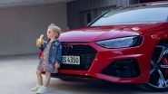 Audi Apologises and Withdraws &lsquo;Insensitive&rsquo; Ad Featuring Little Girl Eating Banana Following Public Outcry Online (Check Tweet)
