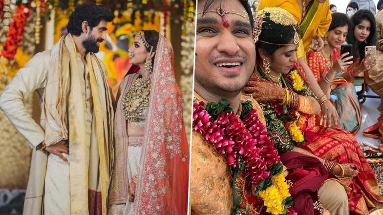 From Rana Daggubati and Miheeka Bajaj to Nikhil Siddhartha and Pallavi Varma, Indian Celebs Who Tied the Knot in COVID-19 Lockdown
