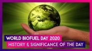 World Biofuel Day 2020 Date: Know History & Significance Of The Day That Raises Awareness About Importance Of Non-Fossil Fuels