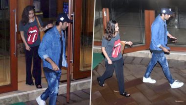 Ranbir Kapoor and Alia Bhatt Pay a Visit to Sanjay Dutt Following His Lung Cancer Diagnosis (View Pics)