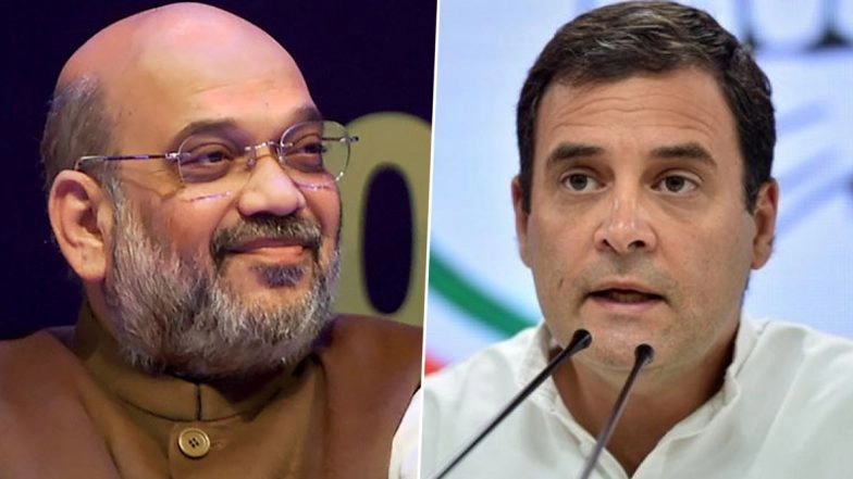 Amit Shah Tests Positive For COVID-19: Rahul Gandhi Wishes Union Home Minister Speedy Recovery