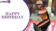 Kane Williamson Birthday Special: Here&rsquo;s Look at IPL Stats of Former Skipper of Sunrisers Hyderabad