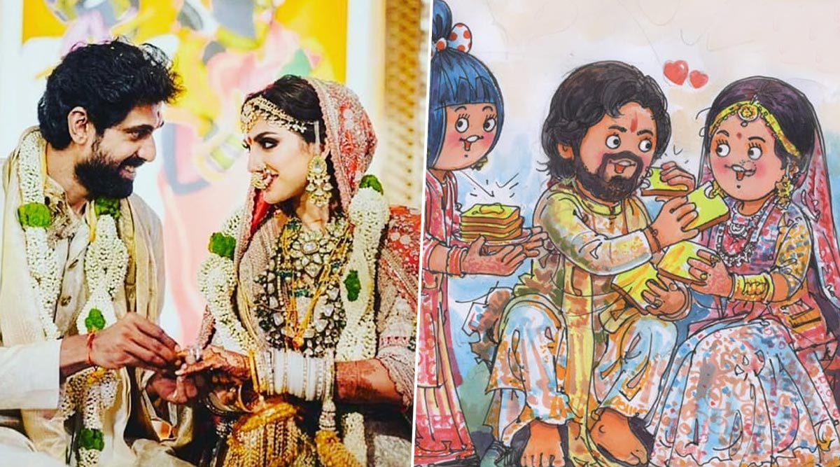 Here | Rana Daggubati and Miheeka Bajaj's wedding happened in great po...
