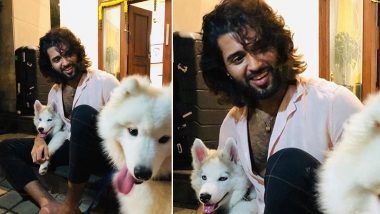 Vijay Deverakonda’s Chillout Mantra Is to Spend Time with His Pets (View Pic)