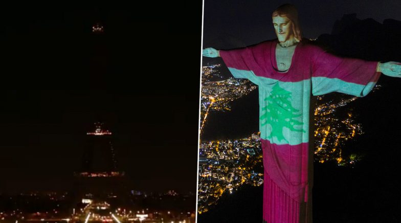 Beirut Explosion: Here’s How Tourist Spots Across the World Showed Their Solidarity With the Victims