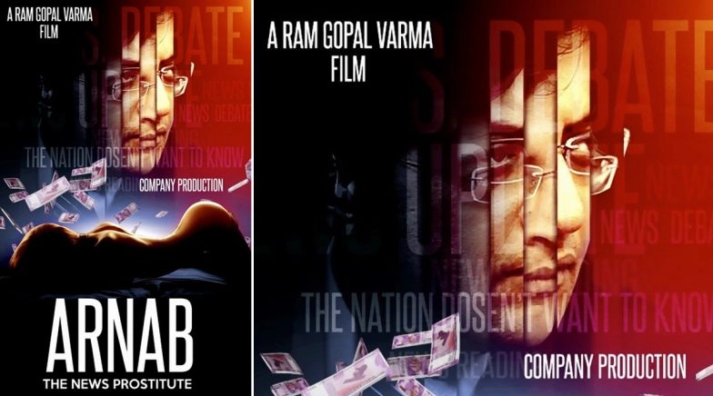 Ram Gopal Varma's  Arnab: The News Prostitute Poster Out Now
