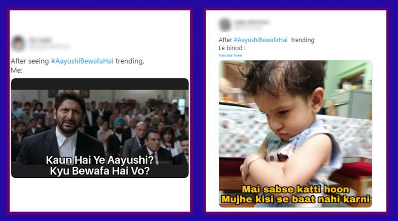 #AayushiBewafaHai Funny Memes and Binod Jokes Trend Online, But Who is Aayushi?