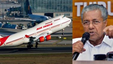 Kerala CM Pinarayi Vijayan Writes to PM Narendra Modi, Opposes Union Cabinet's Approval to Hand Over Trivandrum International Airport to Private Bidder