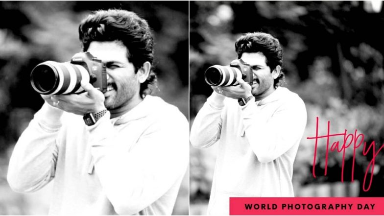Allu Arjun Celebrates World Photography Day 2020 With a Stunning Monochrome Picture of Himself (View Post)