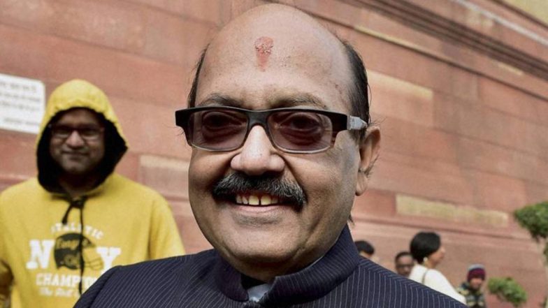 Amar Singh Dies at 64: Here's a Look at The Political Career of Rajya Sabha MP And Former Samajwadi Party Leader