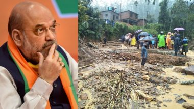 Idukki Landslide in Kerala: HM Amit Shah Expresses His Condolences to Bereaved Families, Assures All Support From Centre to State Govt