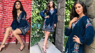 When Amyra Dastur Had a Classy, Chic and Understated Cool Moment With a Pop of Blue!