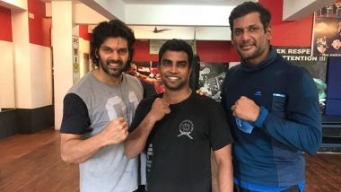 Arya Shares Pictures of His Intense Workout Session With Vishal As Gyms Reopen in Chennai (View Pics)