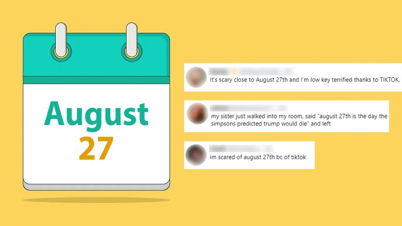 August 27th TikTok Meme and 'Simpsons Prediction' For Donald Trump Have Got Netizens Both Nervous and Excited For Tomorrow!