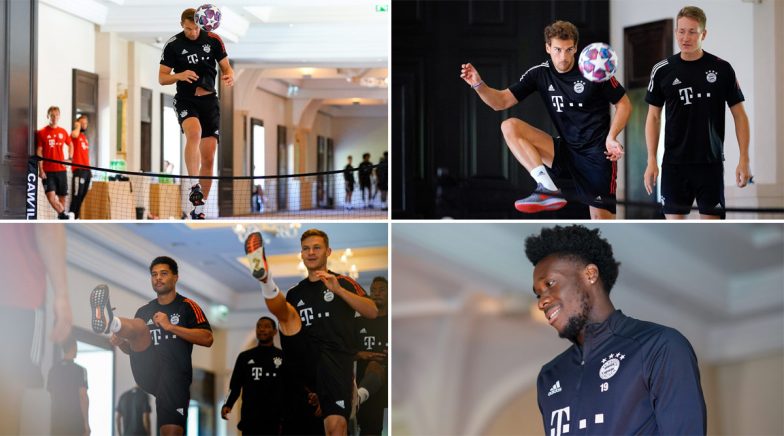 Manuel Neuer and Co Sweat It Out Ahead of Bayern Munich vs PSG UCL Final Match