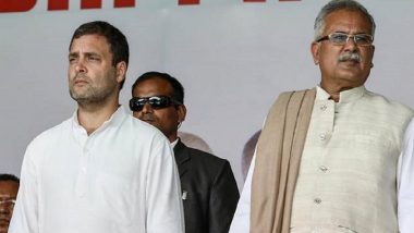 Chhattisgarh Congress Crisis: After Rahul Gandhi Meets CM Bhupesh Baghel and TS Singh Deo, Minor Portfolio Reshuffle Expected, Say Sources