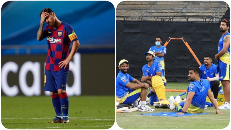 Lionel Messi To Leave Barcelona: Chennai Super Kings Bids For Argentine After Kolkata Knight Riders Offers Him a Place in the Team