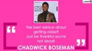 Chadwick Boseman Dies At 43; Inspiring Quotes by Black Panther Actor Will Give You a Beautiful Perspective About Leading Life