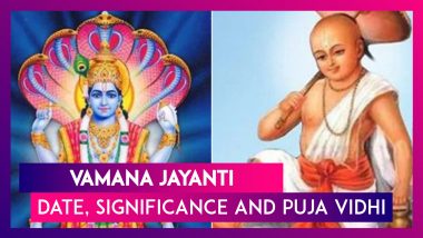 Vamana Jayanti 2020 Date, Significance and Puja Vidhi