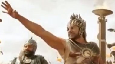 David Warner in Baahubali Now! SRH Captain Continues to Entertain Fans Ahead of IPL 2020 (Watch Video)