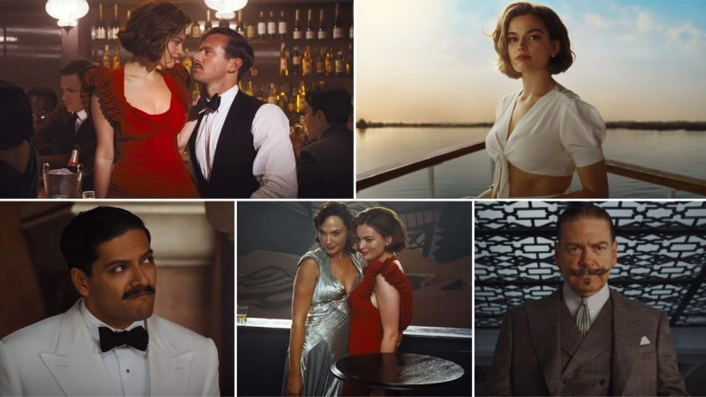 Death on the Nile Trailer: Gal Gadot, Ali Fazal, Armie Hammer Are Poirot's Murder Suspects in New Agatha Christie Adaptation (Watch Video)