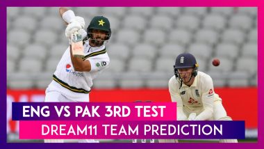 England vs Pakistan Dream11 Team Prediction, 3rd Test 2020: Tips To Pick Best Playing XI