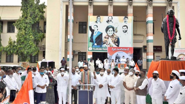 Telangana Congress Celebrates 78th Anniversary of Quit India Movement
