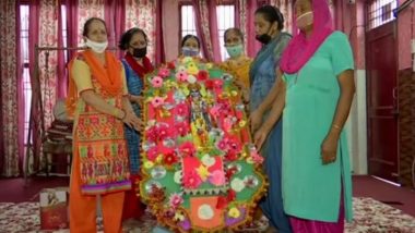 Raksha Bandhan 2020: Chandigarh Women Prepare 7-feet-long Eco-friendly Rakhi for Lord Hanuman's Statue