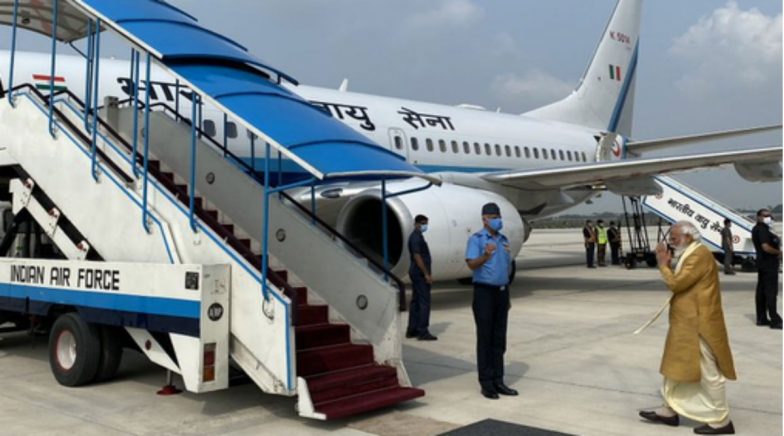 PM Narendra Modi Leaves for Ayodhya for Ram Mandir 'Bhumi Pujan'