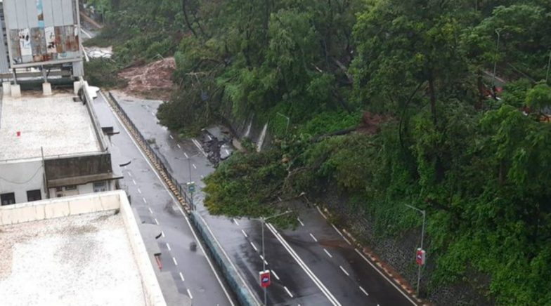 Mumbai Rains: Heavy Showers Lash City, Landslide at Malabar Hill