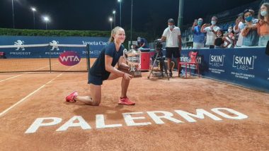 Palermo Open 2020: Fiona Ferro Ousts Anett Kontaveit to Win 31st Palermo Ladies Open Title