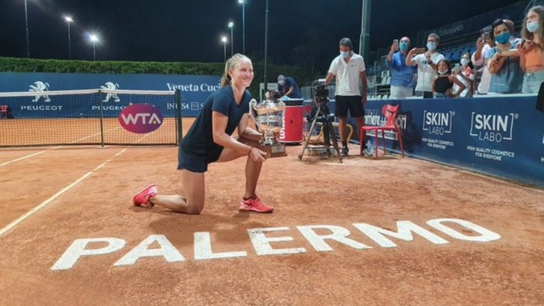 Palermo Open 2020: Fiona Ferro Ousts Anett Kontaveit to Win 31st Palermo Ladies Open Title