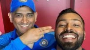 MS Dhoni Retires at 39: Hardik Pandya Says &lsquo;Thank You for Being Biggest Inspiration in My Career&rsquo;