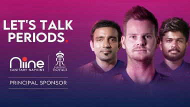IPL 2020: Rajasthan Royals Partners With Niine to Break Stereotypes