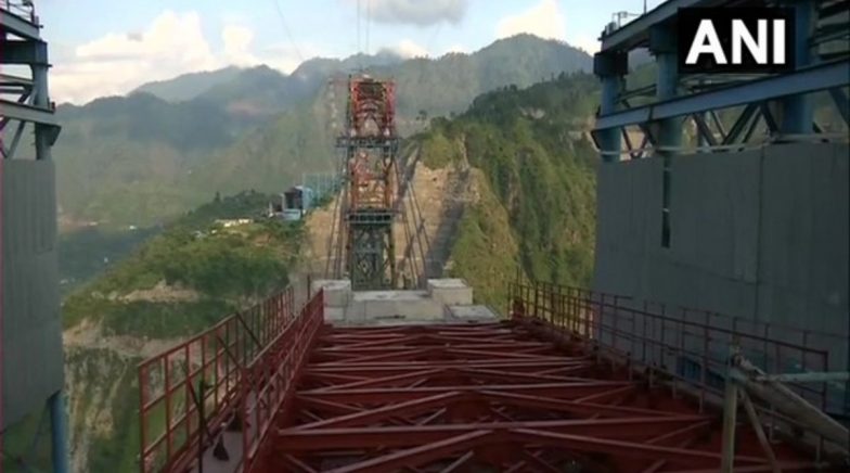 World's Highest Railway Arch Bridge in Jammu and Kashmir's Reasi District to Be Completed by 2021