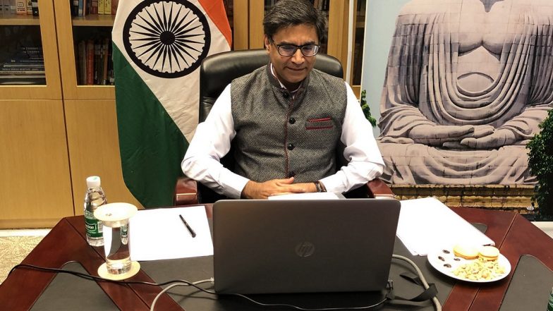 Indian Ambassador to China Vikram Misri Delivers Keynote Address of Second China-India Roundtable